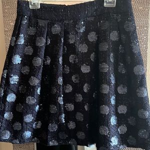 Anthropologie Eva Franco Sequin Skirt